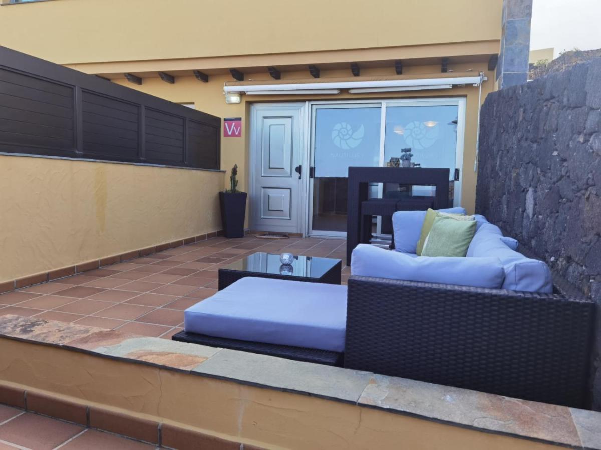 Nautilus I: Casa Con Terraza Y Vistas Al Mar Apartment La Caleta  Exterior photo